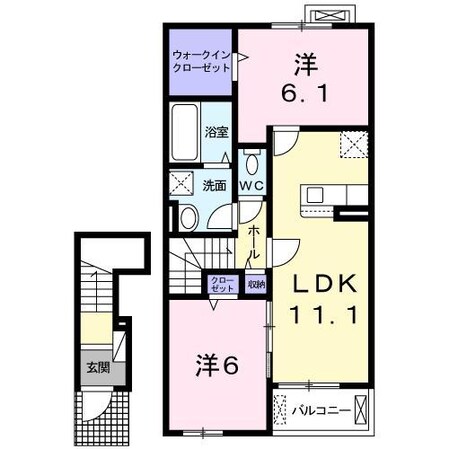 テルースの物件間取画像